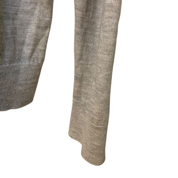 Express Womens Merino Wool Blend V Neck Long Sleeve Preppy Sweater XL Office - Picture 6 of 6